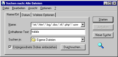 Windows-Suche